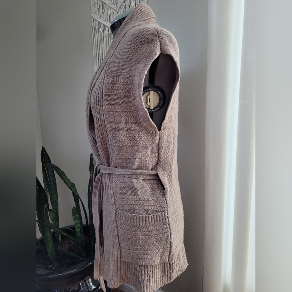 GAP knit self tie vest size S - Picture 5 of 8